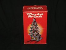 Tiffany Style Cast Iron Stained Glass xmas Tree in Fort Bliss, Texas