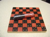 Old-Fashioned Wooden Checkers in Kingwood, Texas